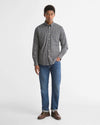 Lomond Tailored Long-Sleeved Shirt in Evergreen Tartan by Barbour