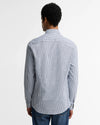 Padshaw Tailored Long-Sleeved Shirt in Blue by Barbour