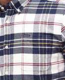 Ronan Tailored Check Shirt in Ecru by Barbour