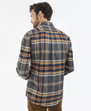 Ronan Tailored Check Shirt in Grey Marl by Barbour