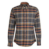 Ronan Tailored Check Shirt in Grey Marl by Barbour