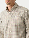 Henderson Thermo Weave Shirt in Ecru by Barbour