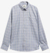 Henderson Thermo Weave Long-Sleeved Shirt in Deep Blue by Barbour