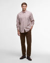 Henderson Thermo Weave Long-Sleeved Shirt in Fired Brick by Barbour