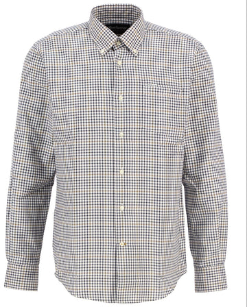 Henderson Thermo Weave Long-Sleeved Shirt in Whisper White by Barbour