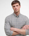Henderson Thermo Weave Long-Sleeved Shirt in Whisper White by Barbour