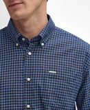 Preston Shirt in Dark Navy by Barbour