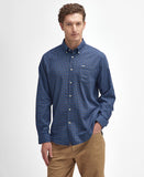 Preston Shirt in Dark Navy by Barbour