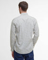 Preston Regular Long-Sleeved Shirt in Olive by Barbour