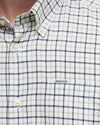 Preston Regular Long-Sleeved Shirt in Olive by Barbour