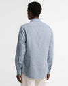 Turner Tailored Long-Sleeved Shirt in Blue by Barbour