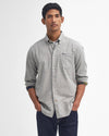 Turner Tailored Long-Sleeved Shirt in Olive by Barbour