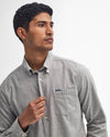 Turner Tailored Long-Sleeved Shirt in Olive by Barbour