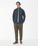 Emmerson Tailored Shirt in Forest by Barbour