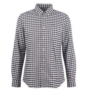 Emmerson Tailored Shirt in Whisper Classic White by Barbour