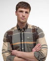 Bearpark Regular Long-Sleeved Shirt in Autumn Dress by Barbour