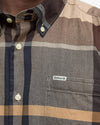 Bearpark Regular Long-Sleeved Shirt in Autumn Dress by Barbour