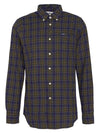 Lanark Tailored Long-Sleeved Shirt in Classic Tartan by Barbour