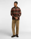 Copswell Relaxed Long-Sleeved Shirt in Beech by Barbour