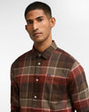 Copswell Relaxed Long-Sleeved Shirt in Beech by Barbour