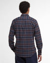 Haddington Tailored Tartan Shirt in Midnight Oak Tartan by Barbour