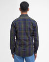 Kenton Tailored Long-Sleeved Shirt in Classic Tartan by Barbour