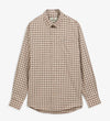 Cliff Regular-Fit Long-Sleeved Shirt in Dark Bordeaux by Barbour