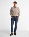 Cliff Regular-Fit Long-Sleeved Shirt in Dark Bordeaux by Barbour