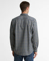 Dishford Thermo-Weave Regular Fit Long-Sleeved Shirt in Olive by Barbour