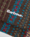 Boyd Socks in Chocolate Brown by Barbour