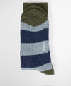 Houghton Stripe Socks in Bluestone by Barbour