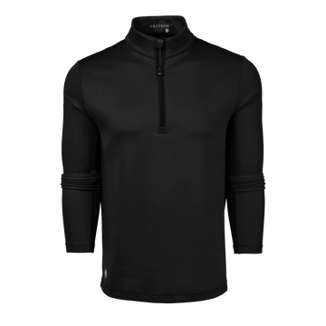 Sequoia Quarter-Zip in Shepherd Black by Greyson