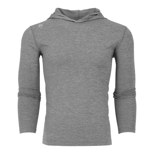 Guide Sport Hoodie in Light Grey Heather by Greyson