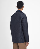 Bedale Check Wool Jacket in Navy by Barbour