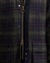 Tartan Bedale Wool Jacket in Shadow Classic Tartan by Barbour
