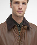 Ashby Wax Jacket in Bark by Barbour