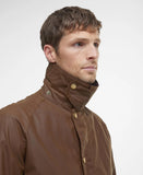 Ashby Wax Jacket in Bark by Barbour