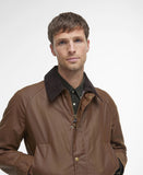 Ashby Wax Jacket in Bark by Barbour