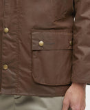 Ashby Wax Jacket in Bark by Barbour