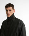 Icons Patch Bedale Waxed Jacket in Sage by Barbour