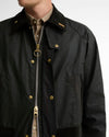 Icons Patch Bedale Waxed Jacket in Sage by Barbour