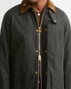 Icons Ashby Waxed Jacket in Sage by Barbour