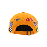 SEC Hat in Rocky Top Orange by Zephyr - NEW TEAMS JUST ADDED!