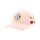 SEC Hat in Pink by Zephyr - NEW TEAMS JUST ADDED!