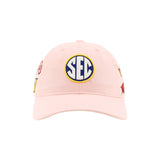 SEC Hat in Pink by Zephyr - NEW TEAMS JUST ADDED!