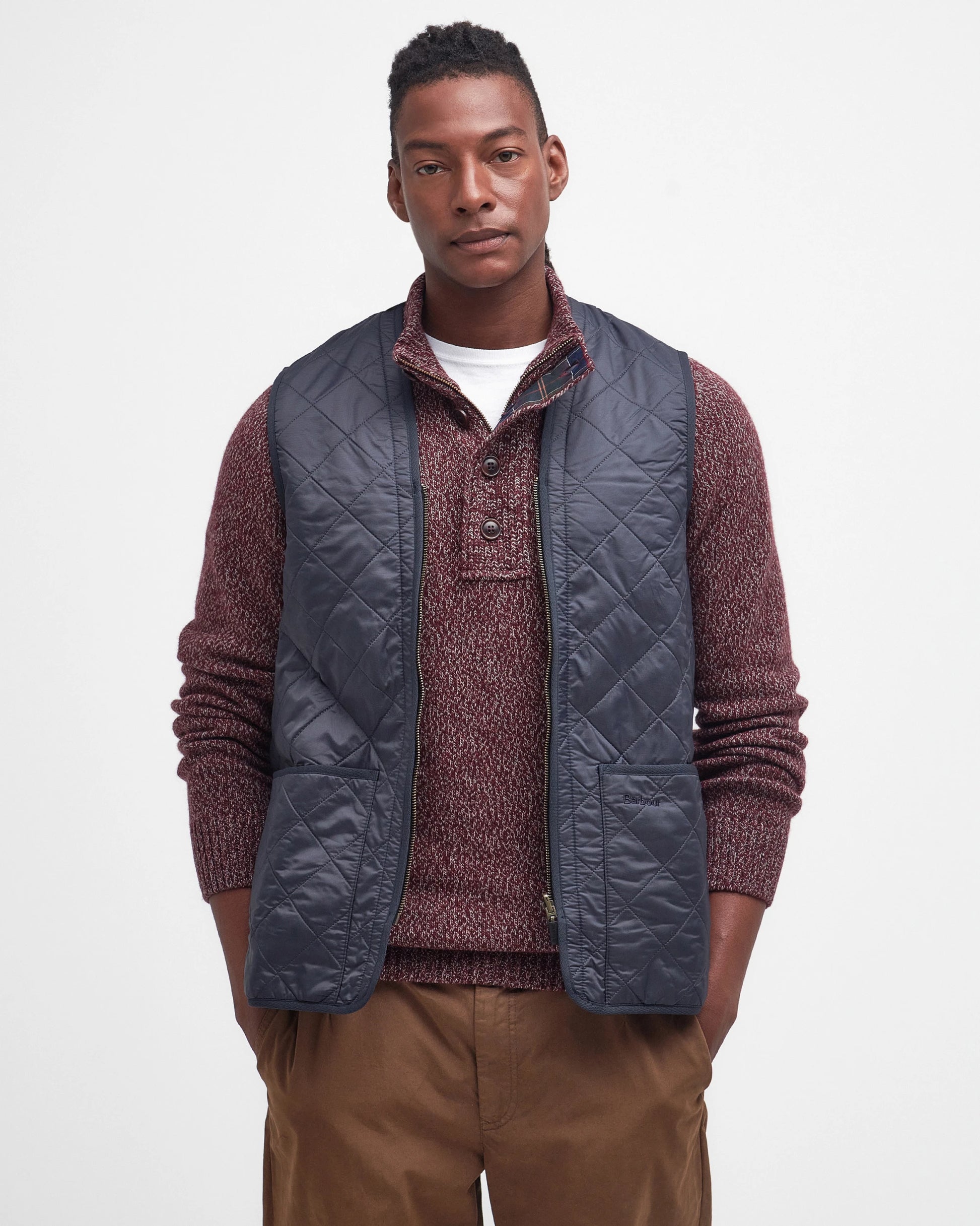 Polarquilt Zip-In Liner in Classic Navy by Barbour – Logan's of Polarquilt Zip-In Liner in Classic Navy by Barbour – Logan's of
