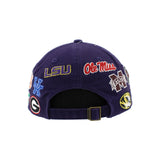 SEC Hat in Purple by Zephyr - NEW TEAMS JUST ADDED!