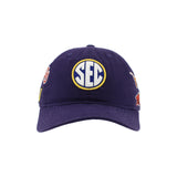 SEC Hat in Purple by Zephyr - NEW TEAMS JUST ADDED!