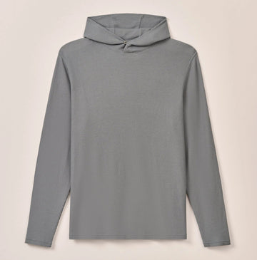 Brinson Drirelease Waffle Hoodie in Thunder by Johnnie-O