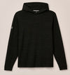 Remmy Midweight Performance Hoodie in Heather Black by Johnnie-O